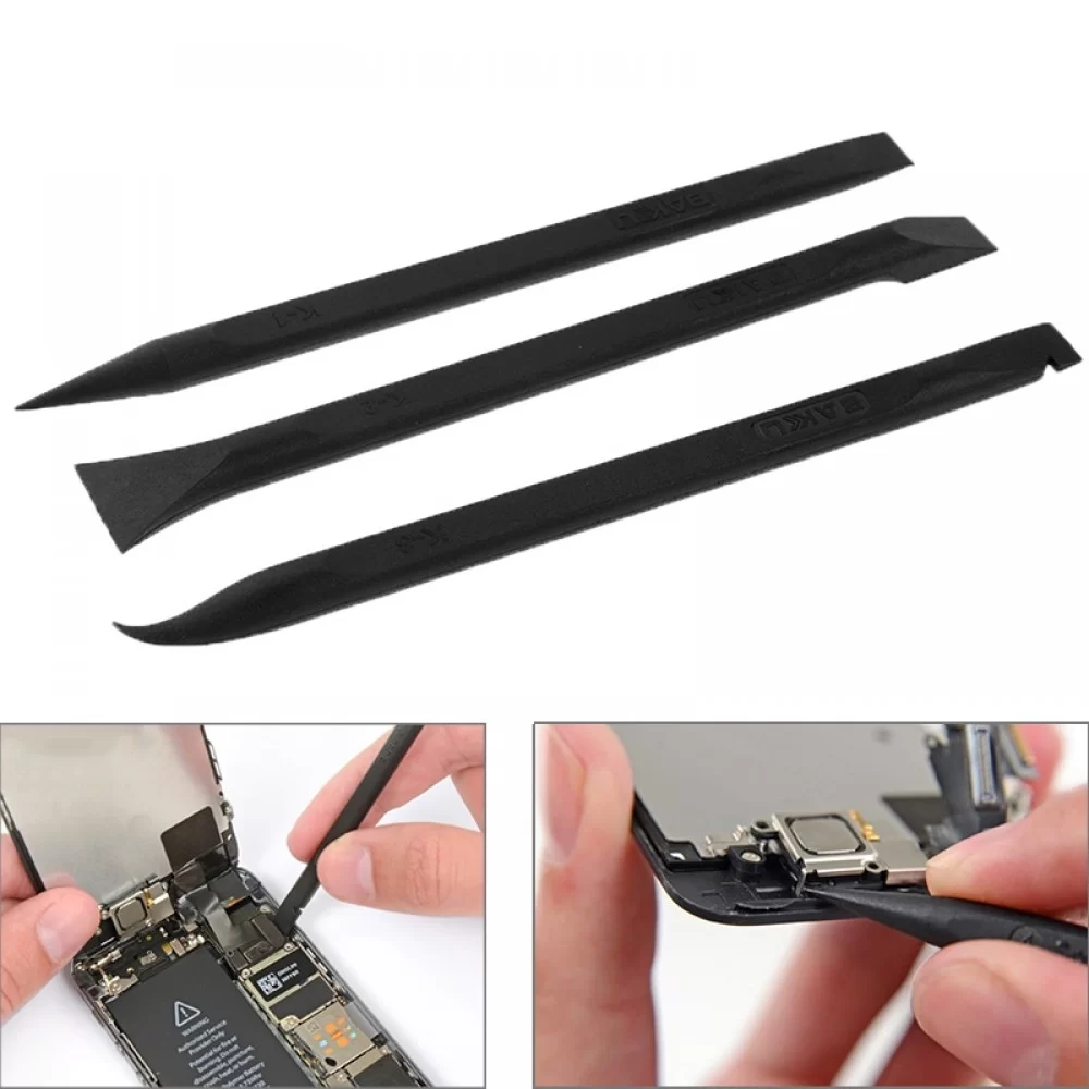 Picture of BAKU 3 in 1 Anti-static Pry Bar Opening Repair Tools / Flexible Flat Cable Dedicated Kit